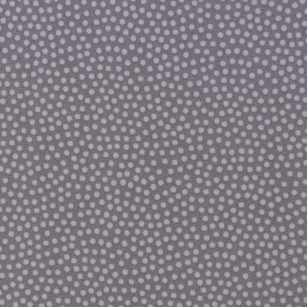 Baumwolle Dotty Grau/Weiß by Swafing